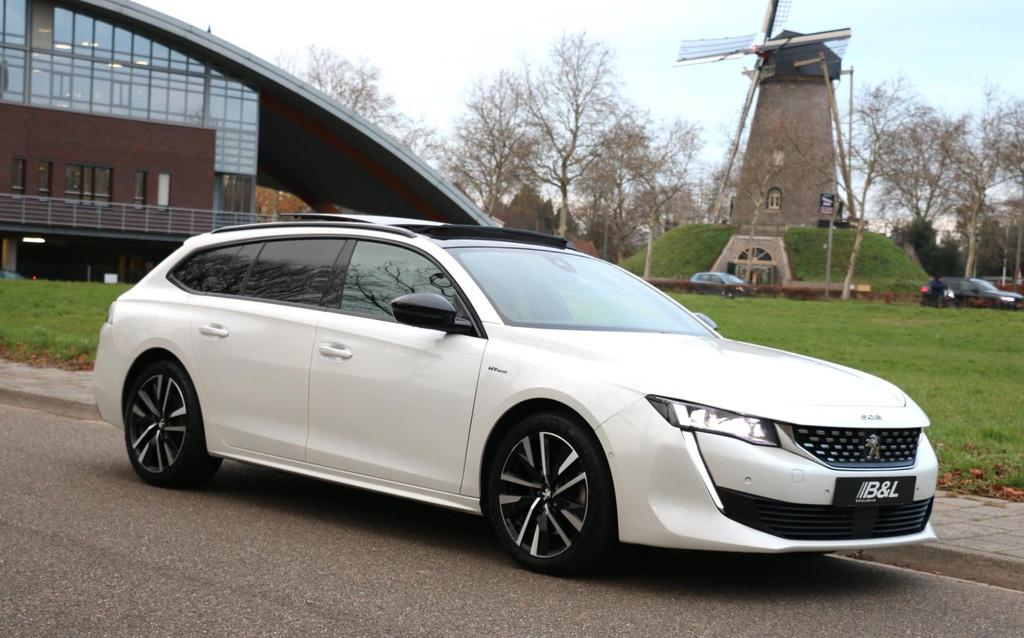 Peugeot 508 SW 1.6 PHEV Hybride Aut E-EAT8 222Pk PureTech GT, Auto's, Peugeot, Bedrijf, Te koop, ABS, Achteruitrijcamera, Adaptive Cruise Control