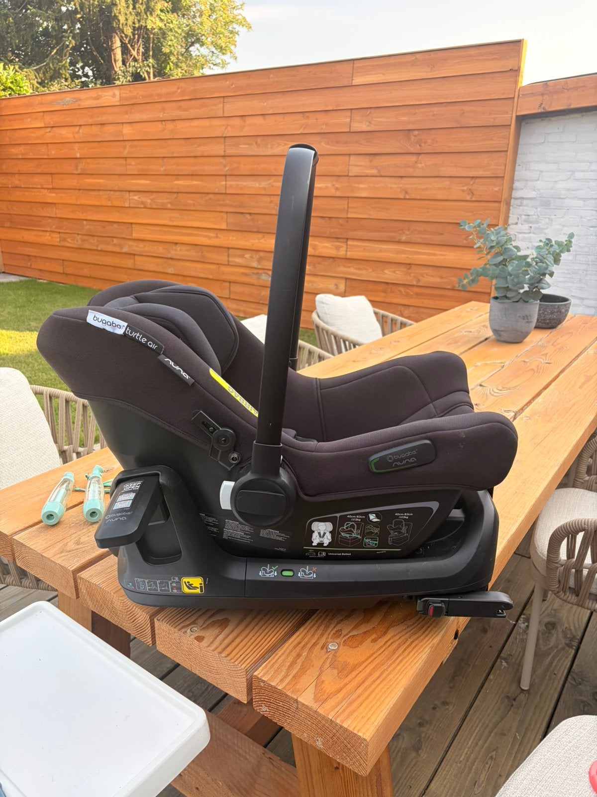 Bugaboo autostoel met accessoires, Kinderen en Baby's, Ophalen, Zo goed als nieuw, Bugaboo