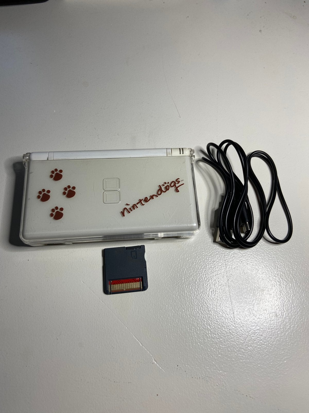 Nintendo ds lite wit, Spelcomputers en Games, Spelcomputers | Nintendo DS, Wit, Ophalen of Verzenden, DS Lite, Gebruikt