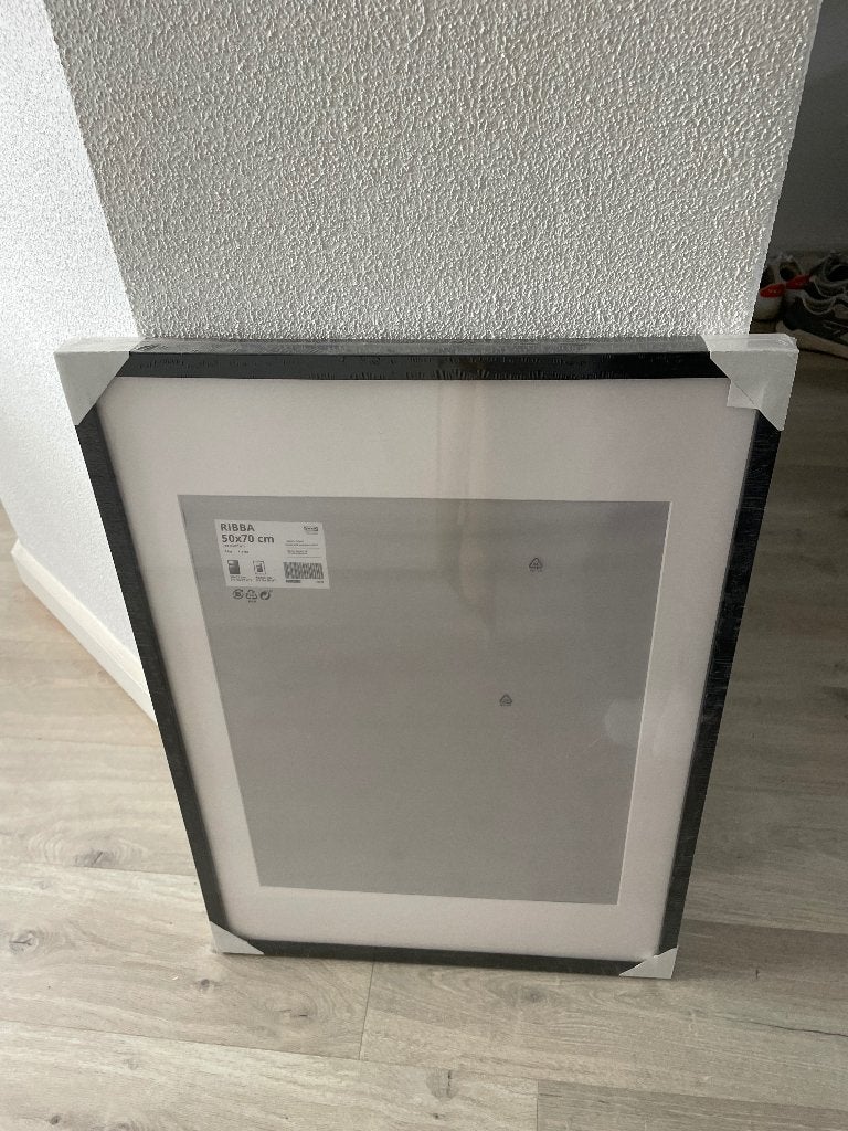 Ribba fotolijst zwart 50x70 cm, Audio, Tv en Foto, Fotografie | Fotolijsten, Ophalen, Nieuw