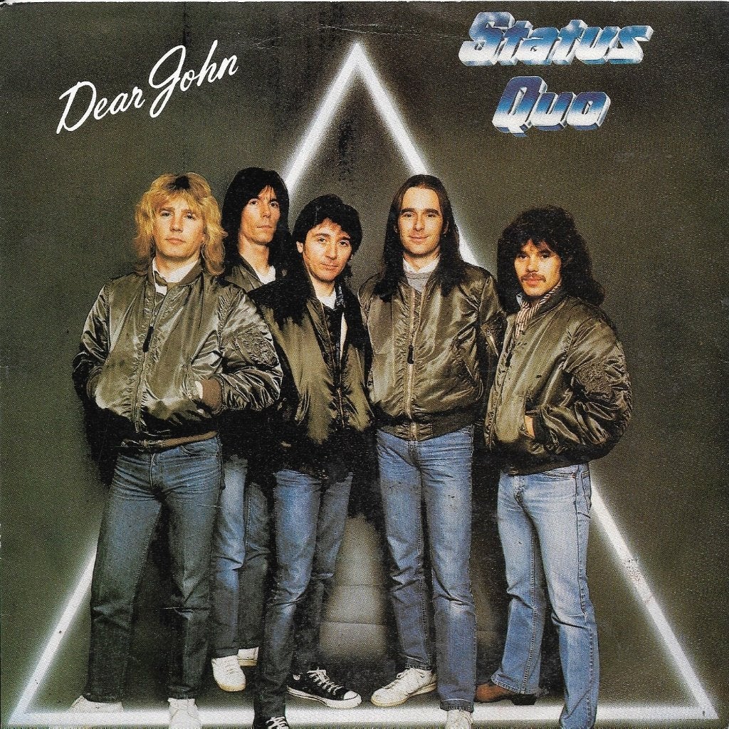 Staus Quo-Dear John, Gebruikt, 7 inch, Rock en Metal, Overige typen
