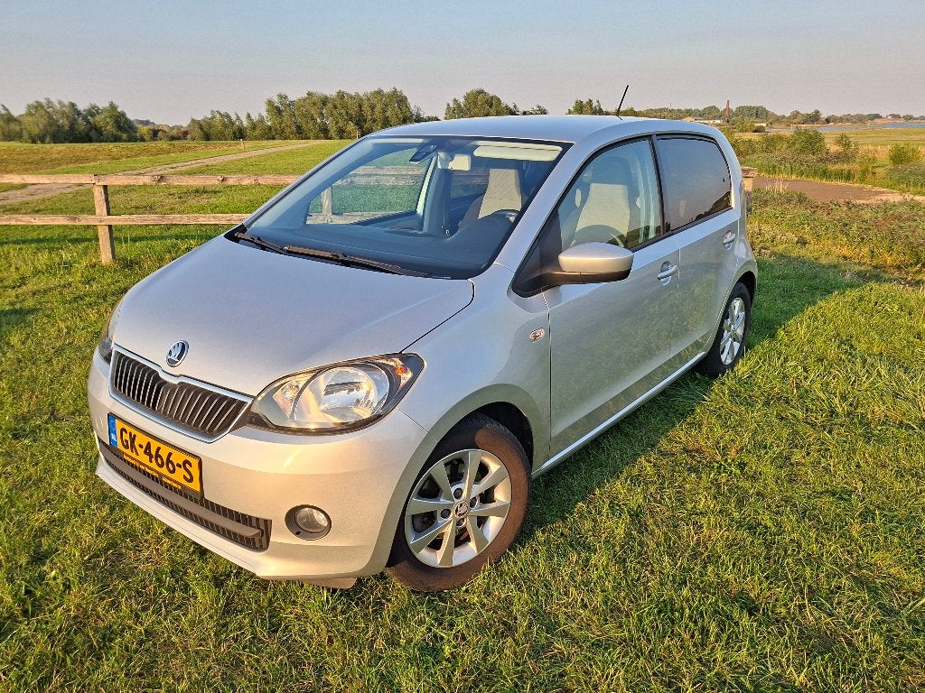 Skoda Citigo 1.0 Greentech Edition, Voorwielaandrijving, Euro 5, Stof, Zwart