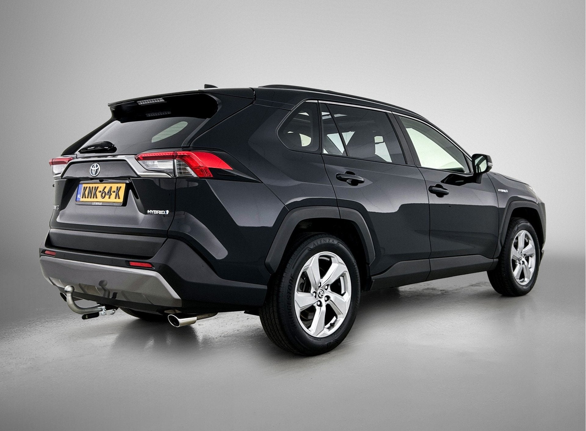 Toyota RAV4 2.5 Hybrid Dynamic | BTW voertuig | Panoramadak, Auto's, Toyota, Stof, Gebruikt, 4 cilinders, Zwart