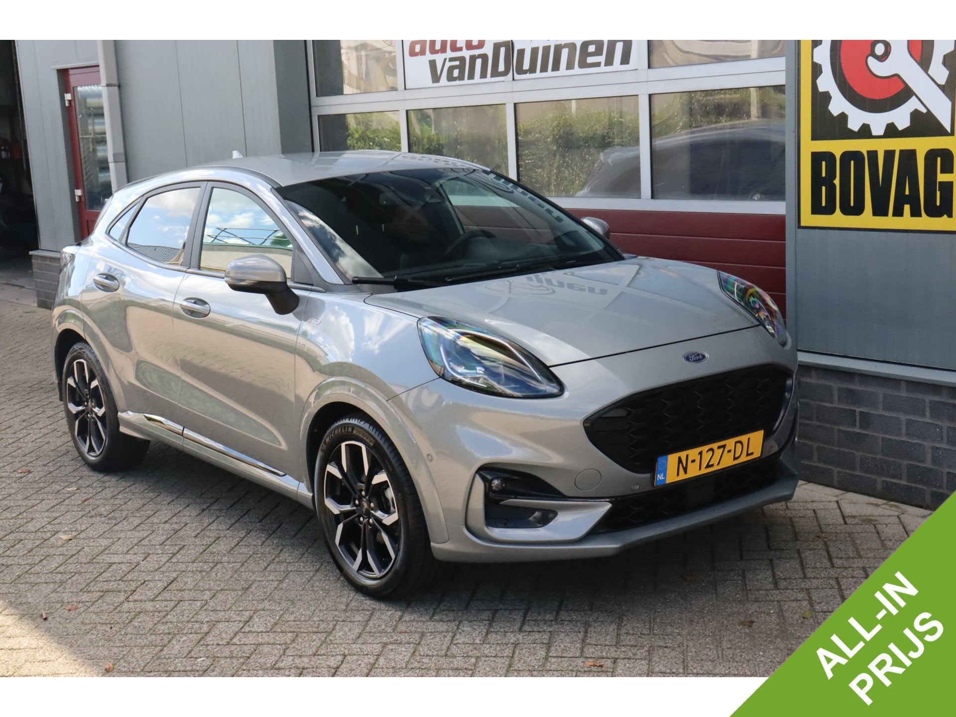 Ford Puma 1.0 EcoBoost Hybrid ST-Line X O.a: Afn. trekhaak,, Auto's, Ford, Voorwielaandrijving, Met garantie (alle), 23 km/l, Origineel Nederlands