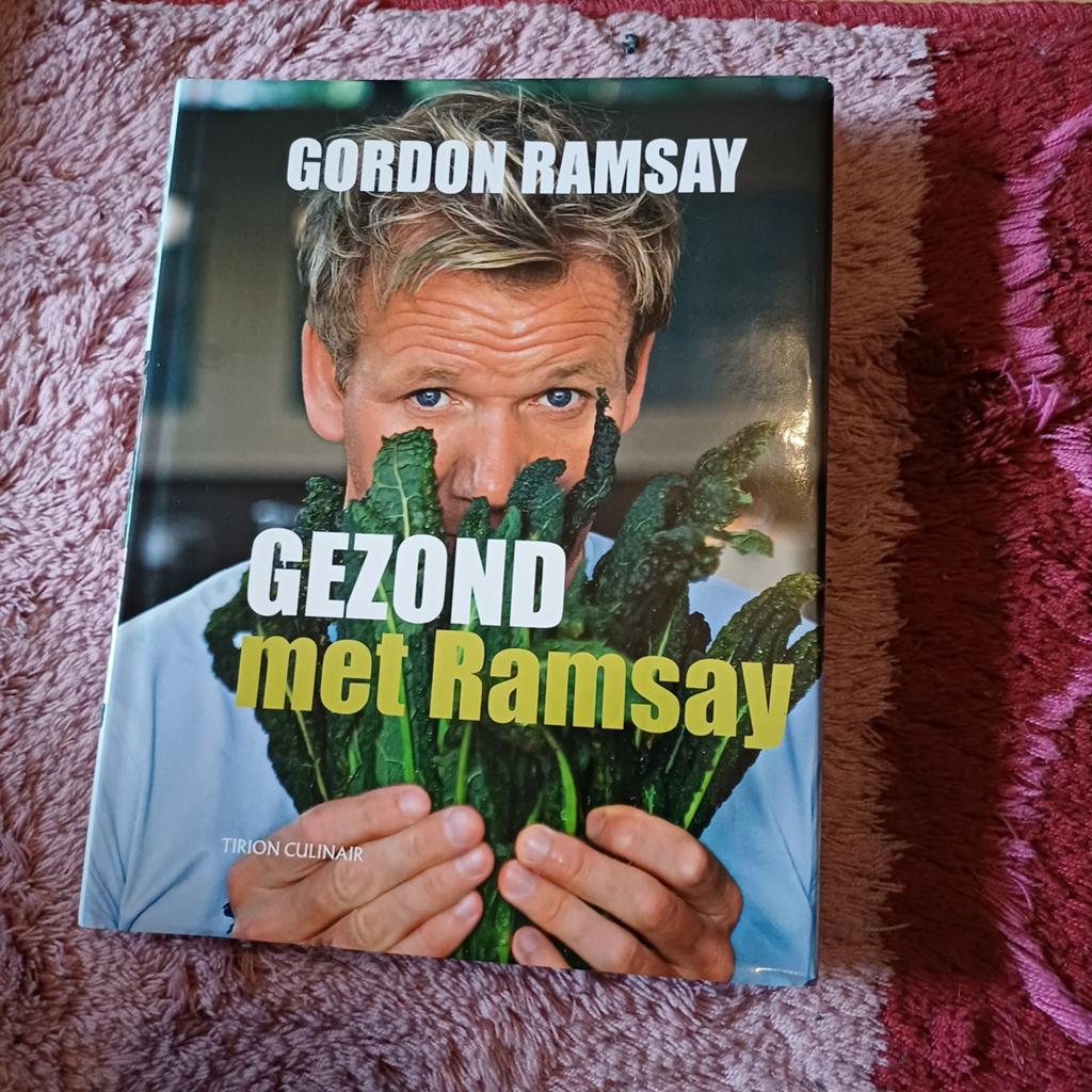 Gezond met Ramsay - Gordon Ramsay kookboek, Boeken, Ophalen of Verzenden, Zo goed als nieuw, Gordon Ramsay, Gezond koken