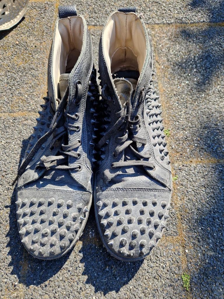 Lou Boutin schoenen maat 41, Ophalen, Christian Louboutin, Zwart, Zo goed als nieuw