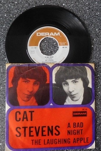 Cat Stevens - a bad night (vanaf € 4,50), Cd's en Dvd's, Ophalen of Verzenden, Zo goed als nieuw, 7 inch, Pop