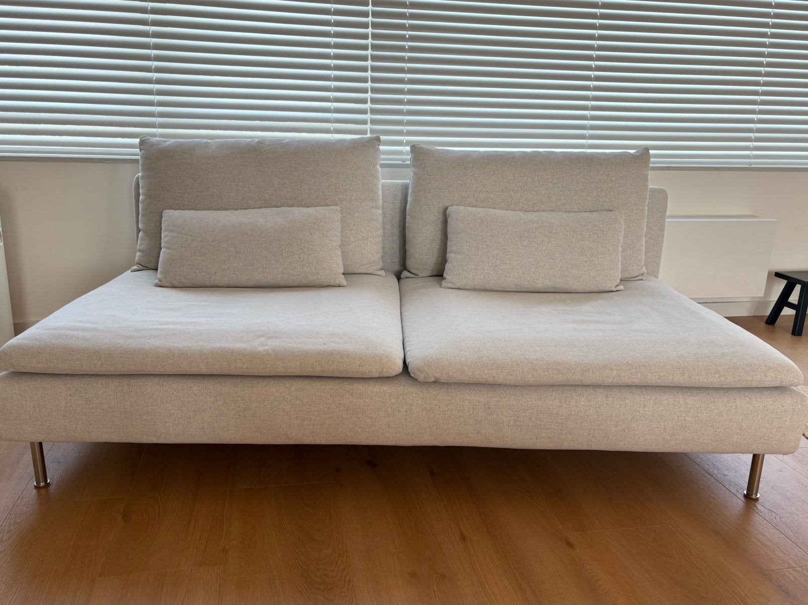 SODERHAMN sofa 3-seat section, Gunnared beige, Ophalen, Zo goed als nieuw