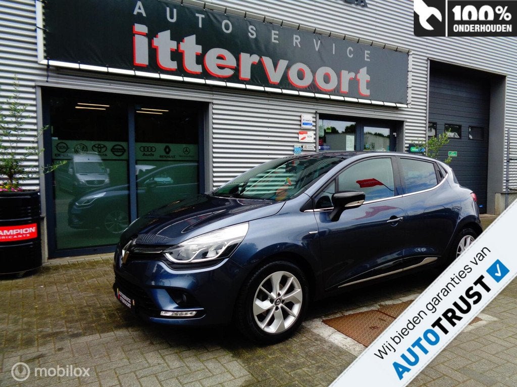 Renault Clio 0.9 TCe Limited, Auto's, Renault, Bedrijf, Te koop, Clio, ABS, Airbags, Airconditioning, Alarm, Bluetooth, Boordcomputer