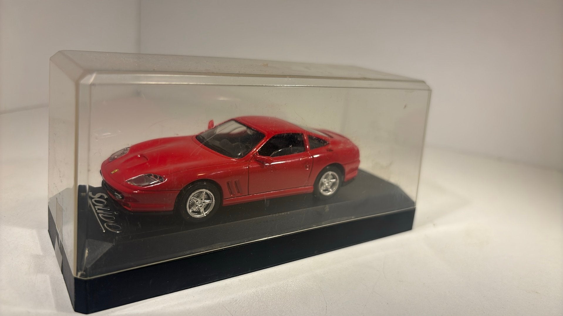 Ferrari 550 maranell solido 1.43, Auto, Solido, Ophalen of Verzenden, A