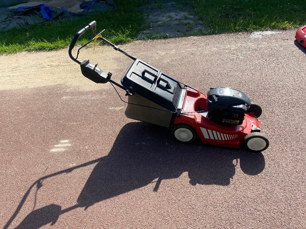 Benzine grasmaaier, Ophalen, Cirkelmaaier, Gebruikt, Opvangbak
