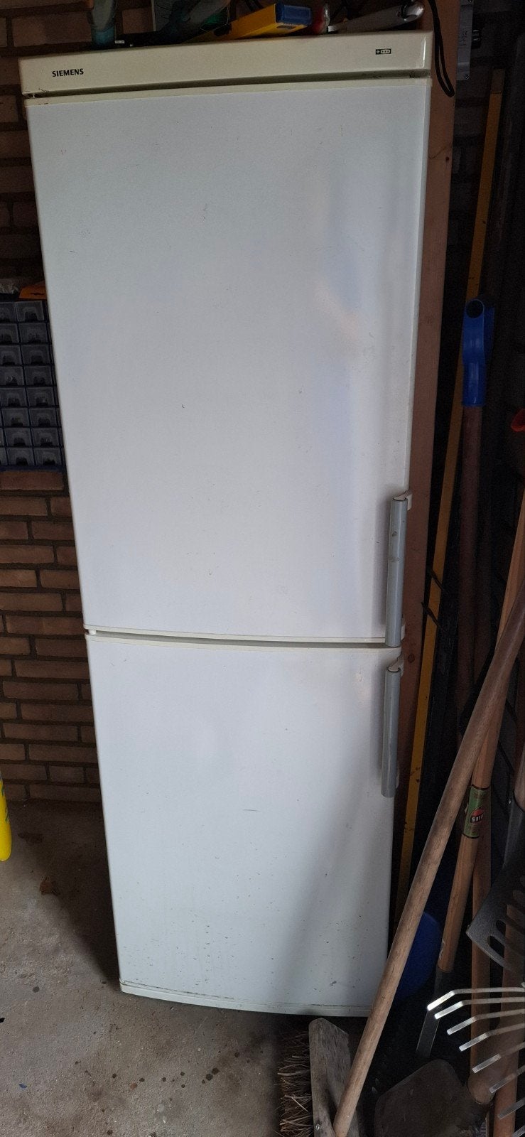 Siemens Koelkast met Vriezer - Wit, Ophalen, 150 tot 200 liter, Gebruikt, 60 cm of meer