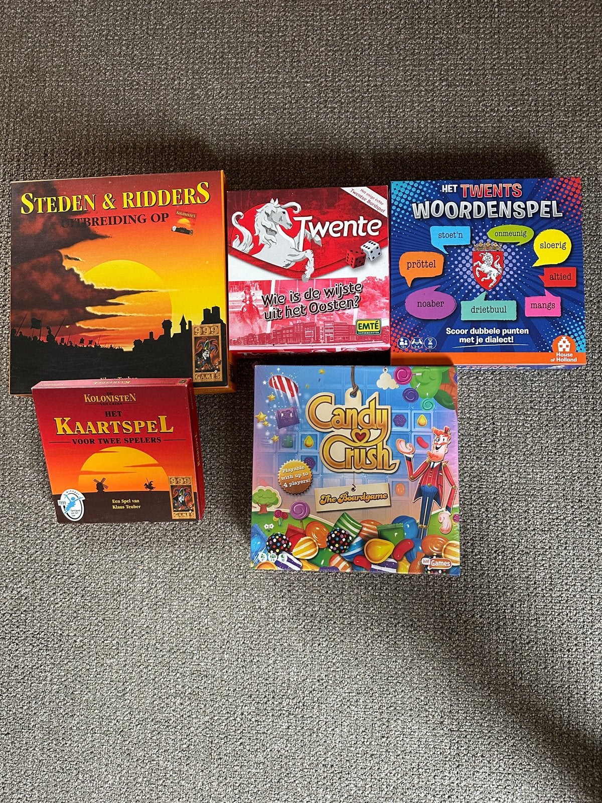 Diverse bordspellen, Hobby en Vrije tijd, Een of twee spelers, Ophalen of Verzenden, Gebruikt
