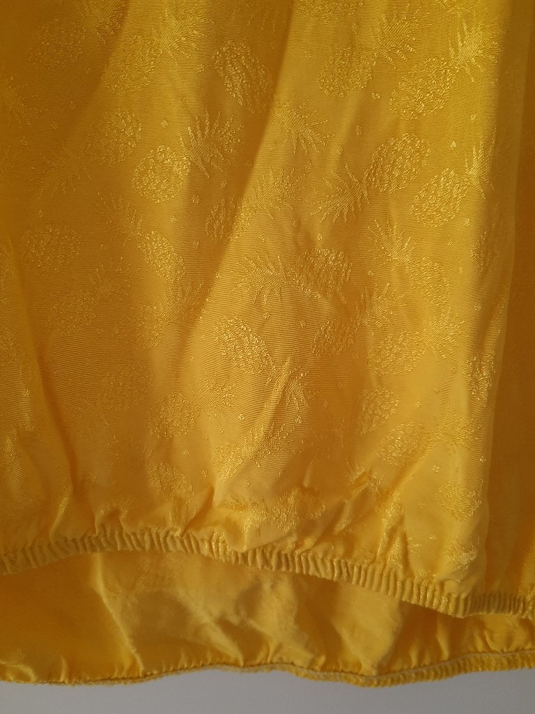 shirt met ananasprint, Maat 38/40 (M), Geel, Ophalen of Verzenden, Zo goed als nieuw