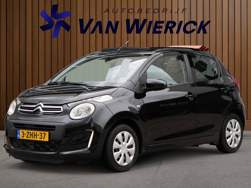 Citroen C1 1.0 e-VTi Airscape Cool 5-Deurs | Open-dak | Blue, Voorwielaandrijving, Euro 5, Gebruikt, Zwart