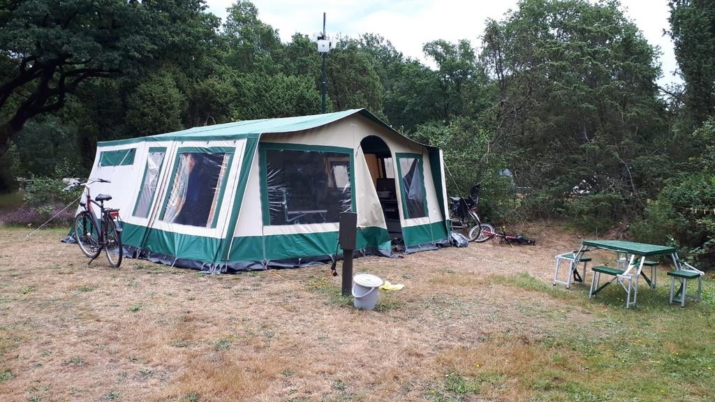 Ruime Vouwwagen Roadmaster S - Ideaal voor gezinsvakanties, Ophalen, Groen, Tot en met 4, Overige merken