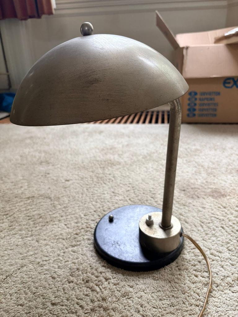 Vintage Daalderop bureaulamp / tafellamp, Ophalen