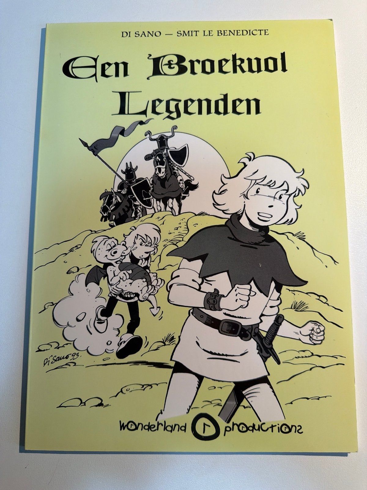 Een Broekuol Legenden - Gesigneerd en Genummerd, Eén stripboek, Ophalen of Verzenden, Zo goed als nieuw