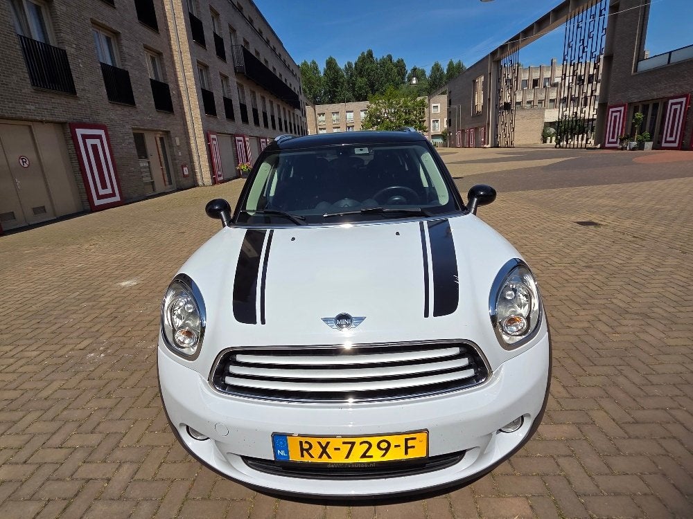 Mini Countryman COOPER D 2014 Wit, Auto's, Mini, Voorwielaandrijving, Stof, 140 €/maand, Particulier