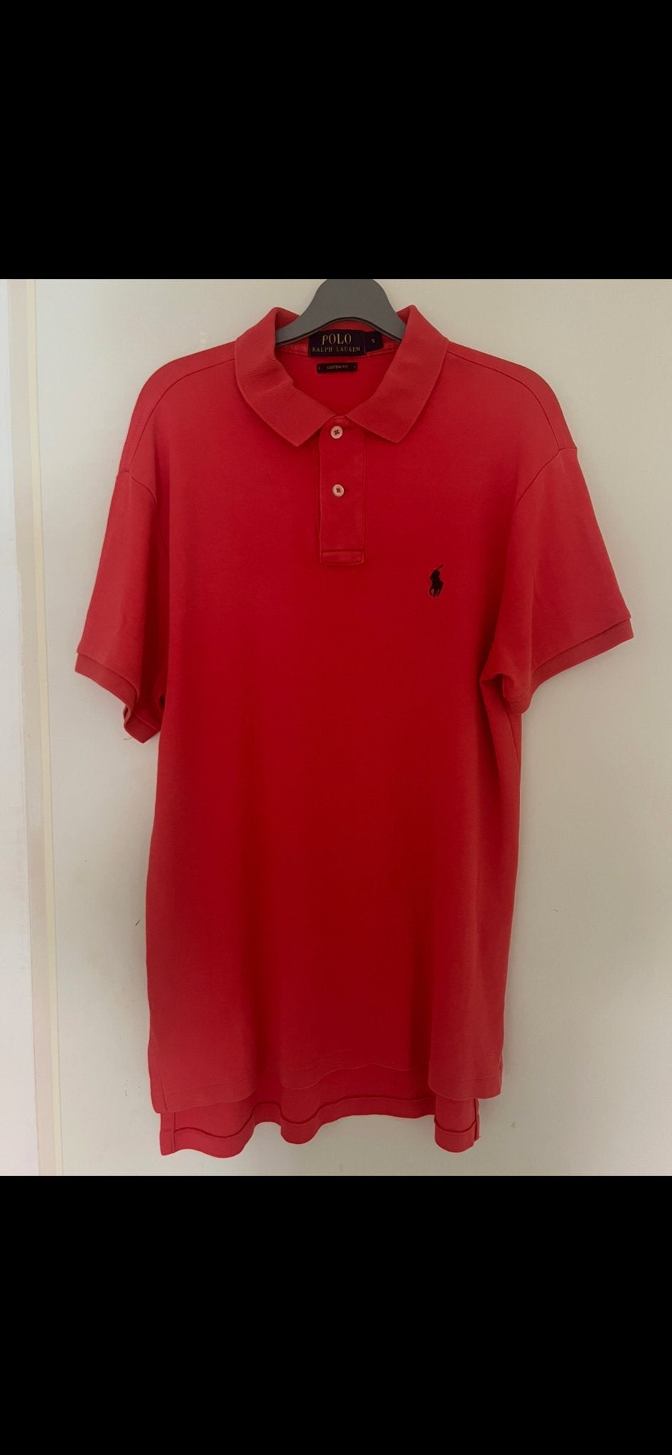 Rode Ralph Lauren Polo Shirt - Maat L, Kleding | Heren, Polo's, Ophalen of Verzenden, Gedragen, Maat 52/54 (L), Rood