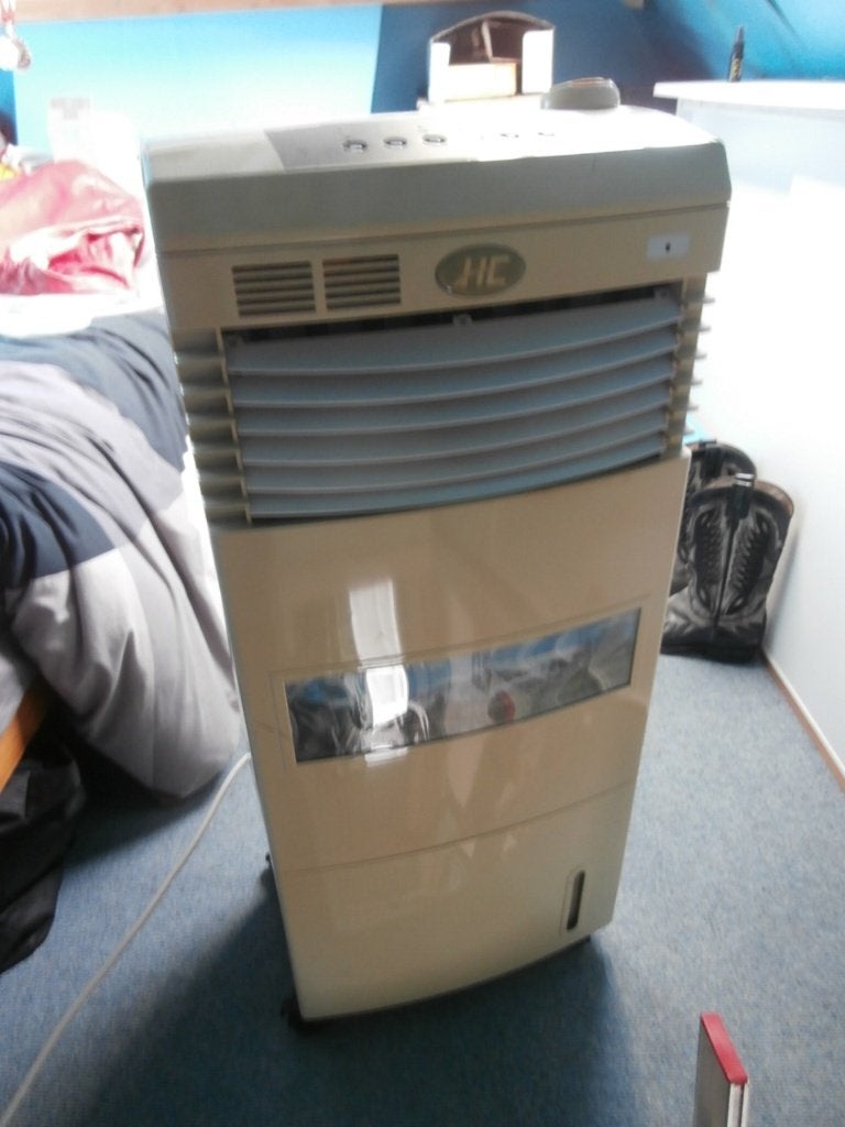 airco air cooler en heater HC koeler ventilator, Minder dan 60 m³, 3 snelheden of meer, Ophalen of Verzenden, Mobiele airco