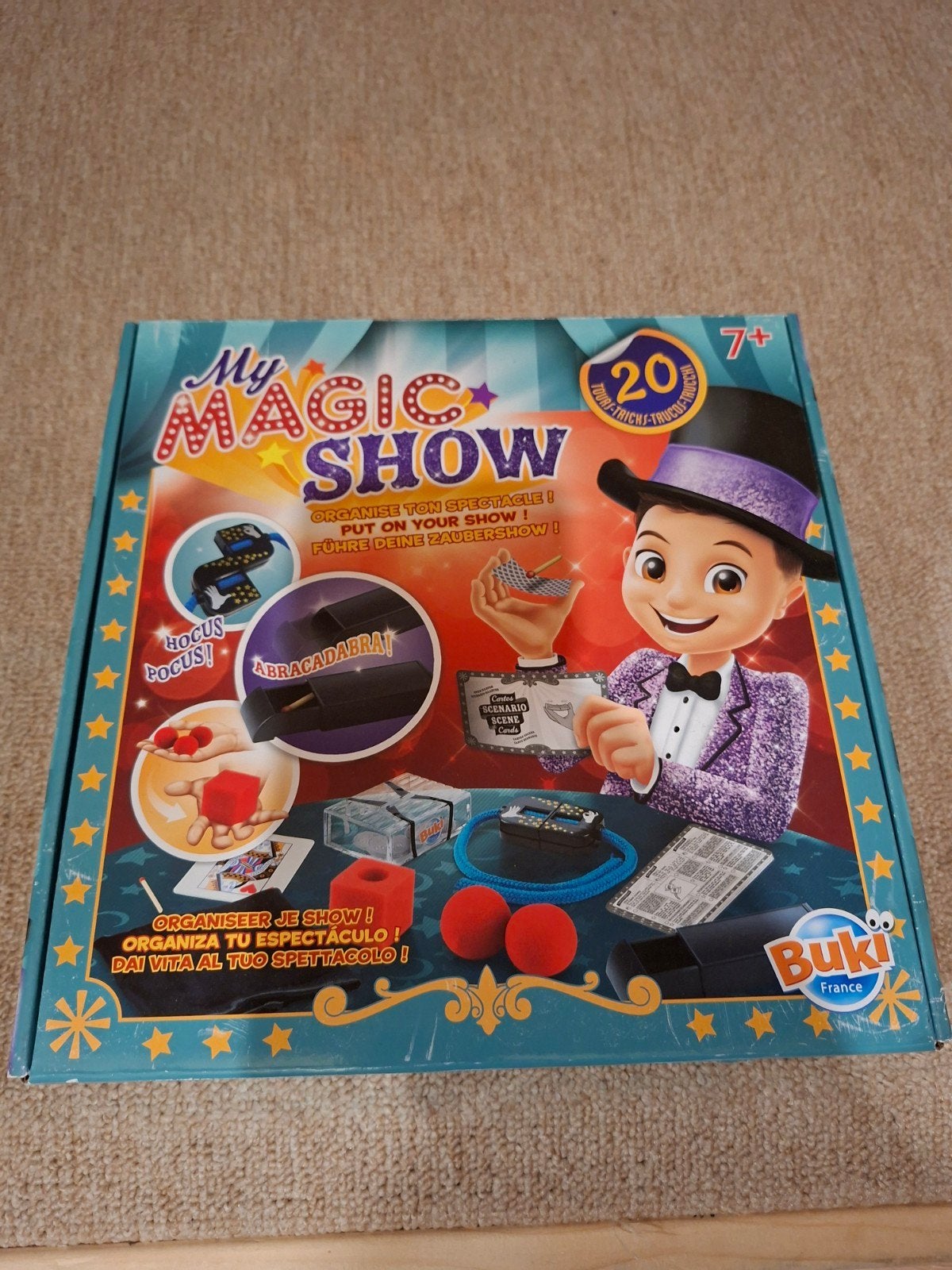 my magic show buki goocheldoos goochelset  sint cadeau kerst, Ophalen, Nieuw