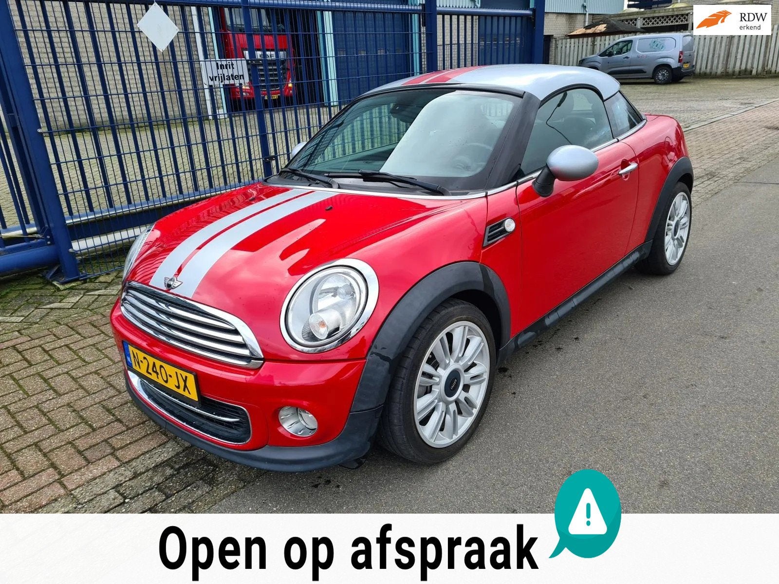 Mini Coupé Cooper *127.904 KM *CLIMA*NAVI*LEER*ACTIEPRIJS!, Euro 5, Gebruikt, Zwart, 4 cilinders