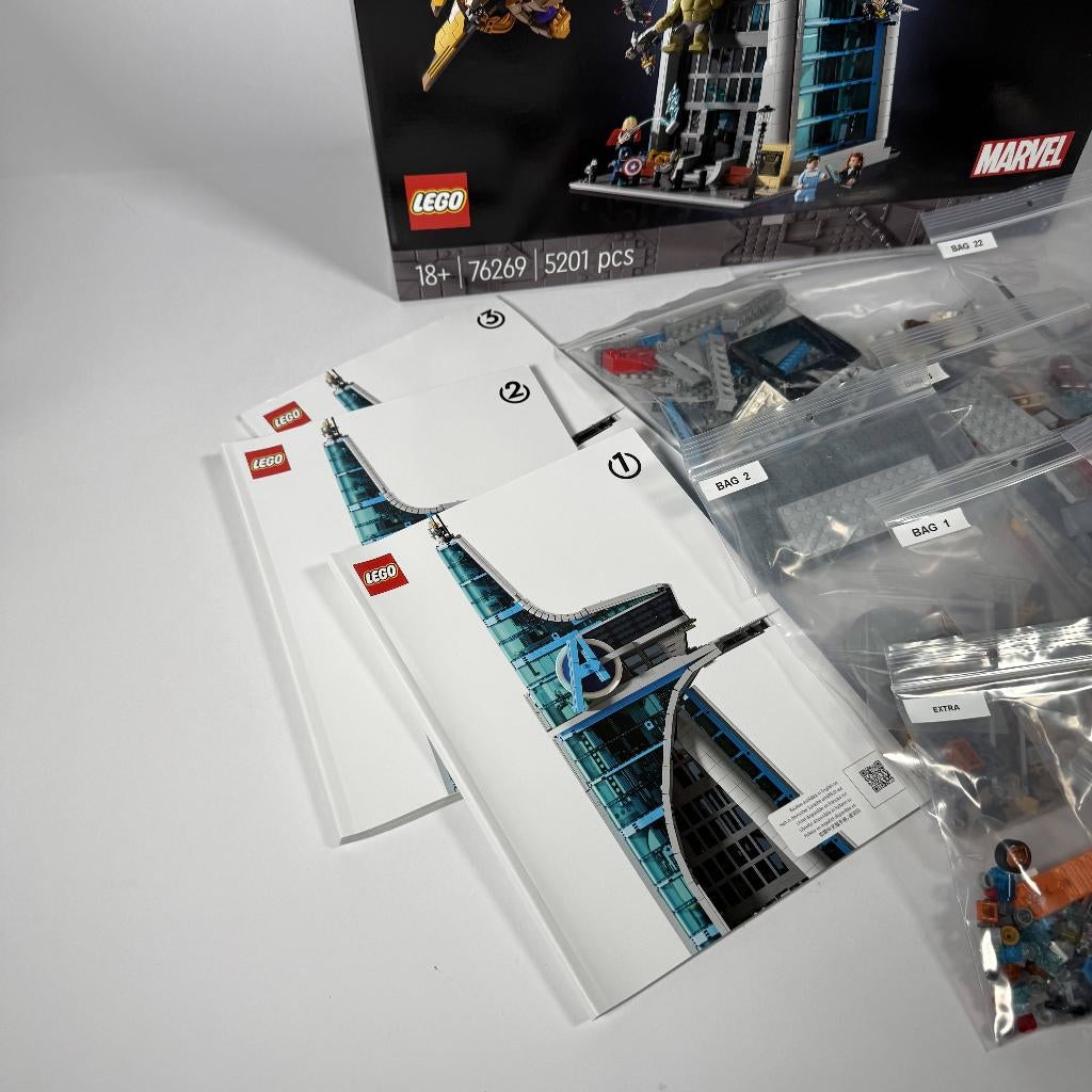 LEGO Marvel 76269 Avengers Tower, Marvel, Lego, Ophalen of Verzenden, Zo goed als nieuw