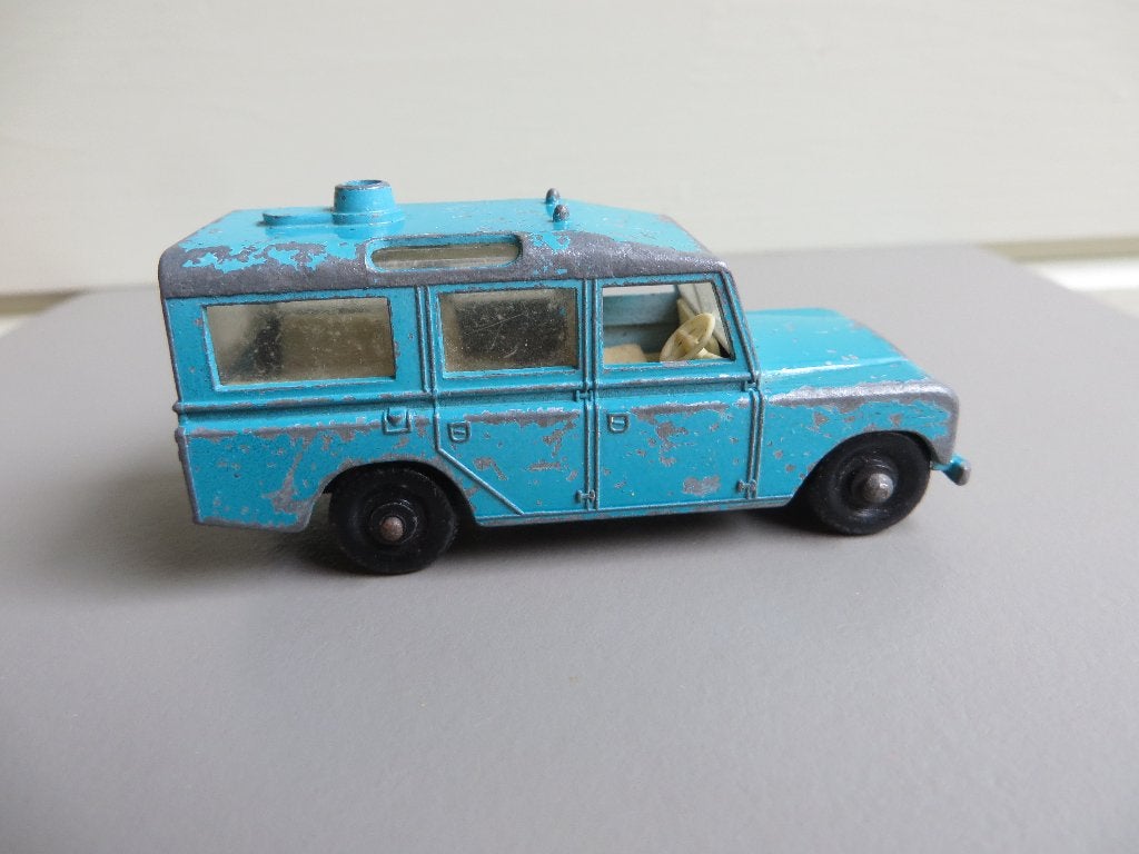 Matchbox Series No 12 Land Rover Safari, Ophalen of Verzenden, Gebruikt, Auto