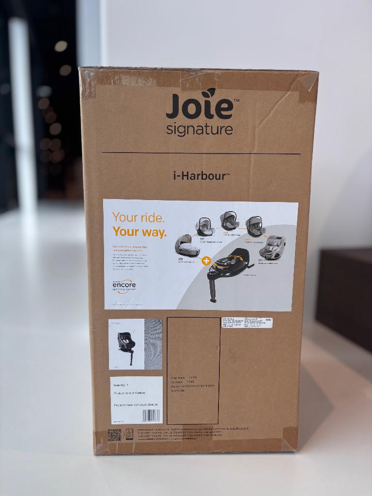 Joie I-Harbour Autostoeltje - Signature - Carbon, Kinderen en Baby's, Autostoeltjes, Nieuw, Isofix, 0 t/m 13 kg, Ophalen