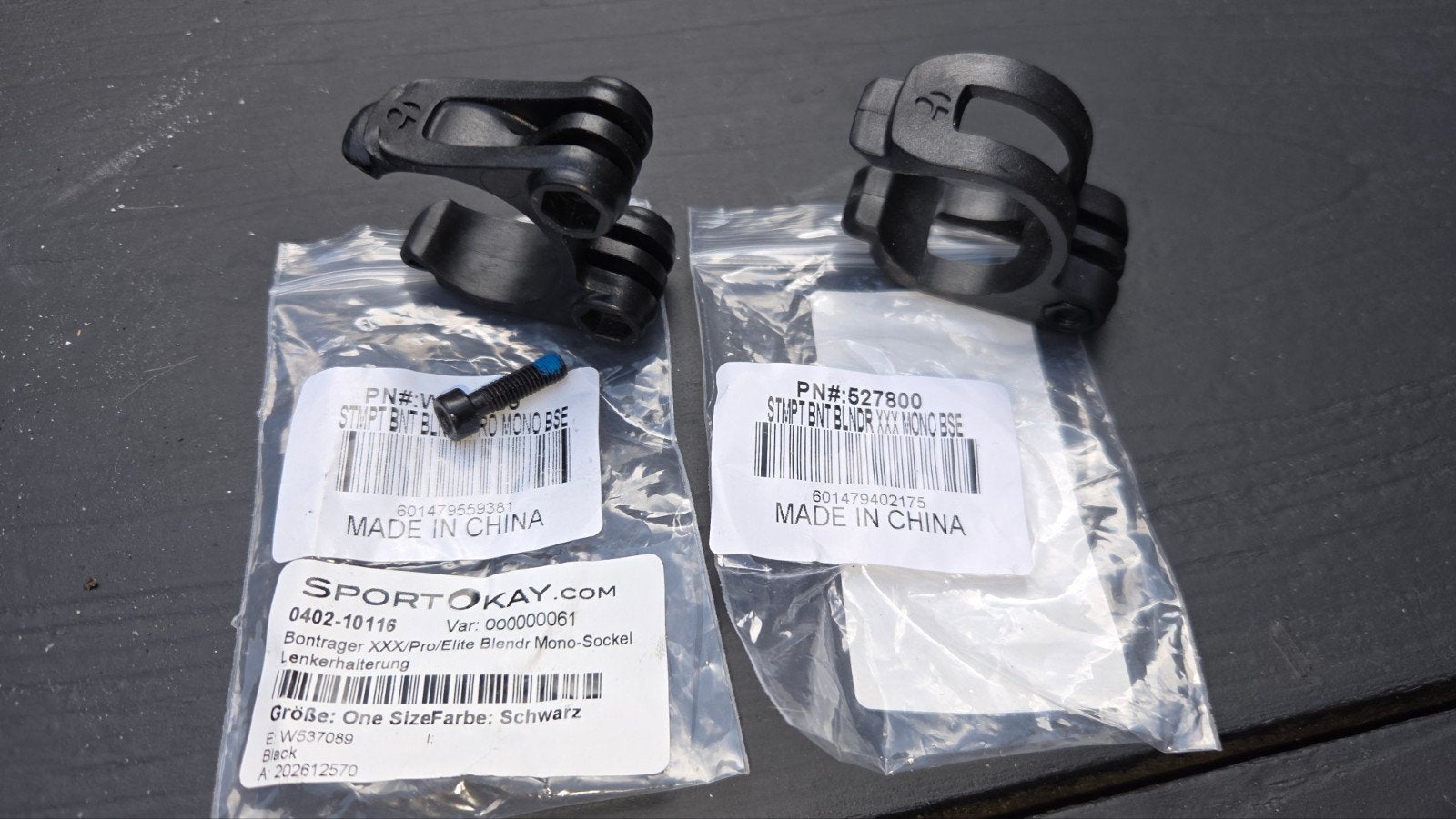 Bontrager Blendr Mounts (Dubbel & Mono), Ophalen of Verzenden, Gebruikt, Bontrager