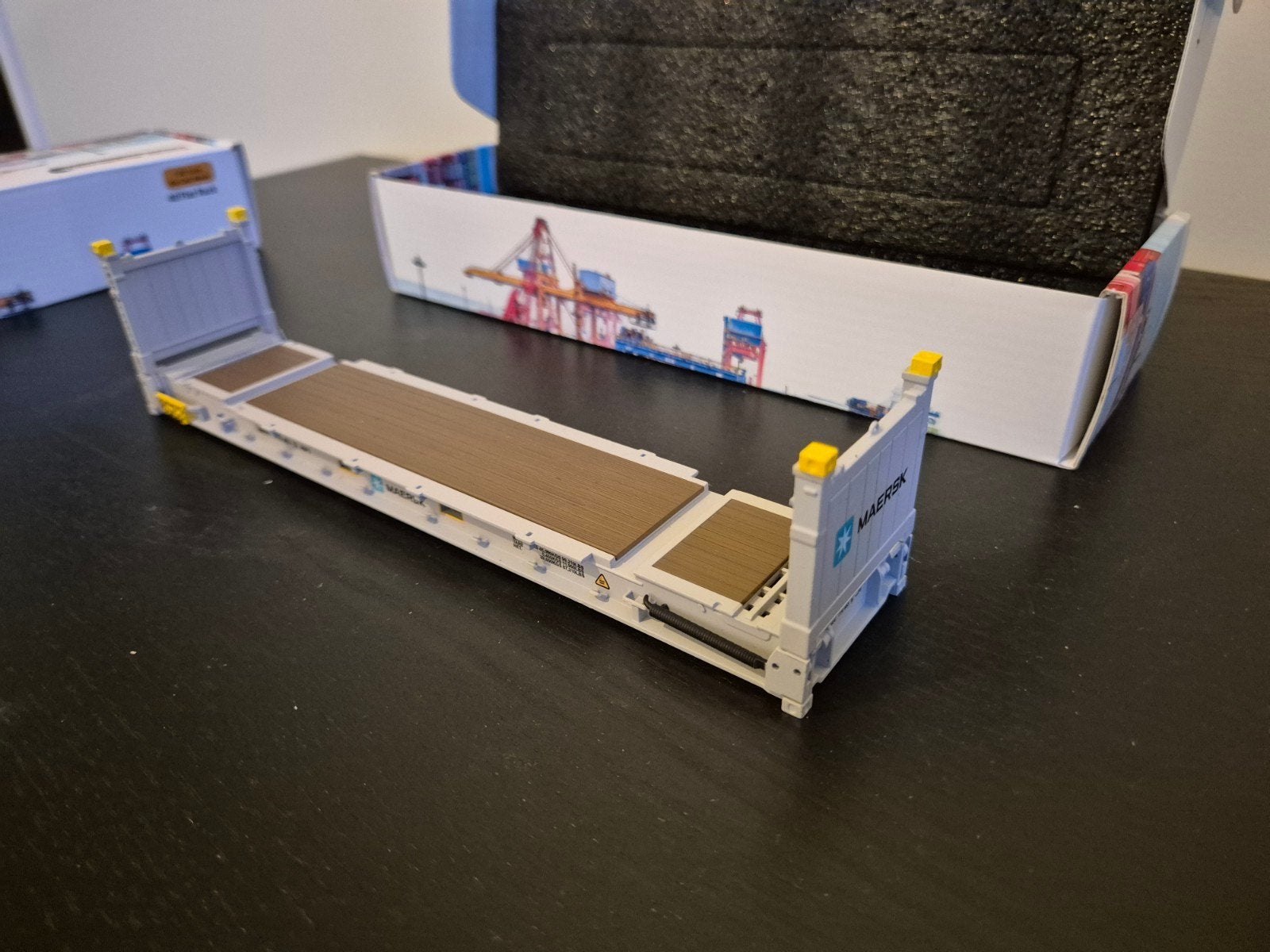 1:50 Flatrack Maersk 40ft container, Hobby en Vrije tijd, Modelauto's | 1:50, Verzenden, Wsi