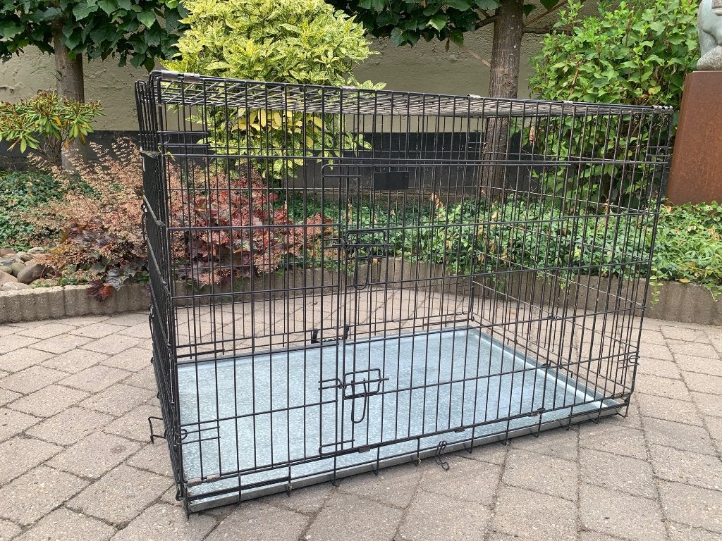 Safety XL Hondenbench Opvouwbaar, Ophalen, Zo goed als nieuw