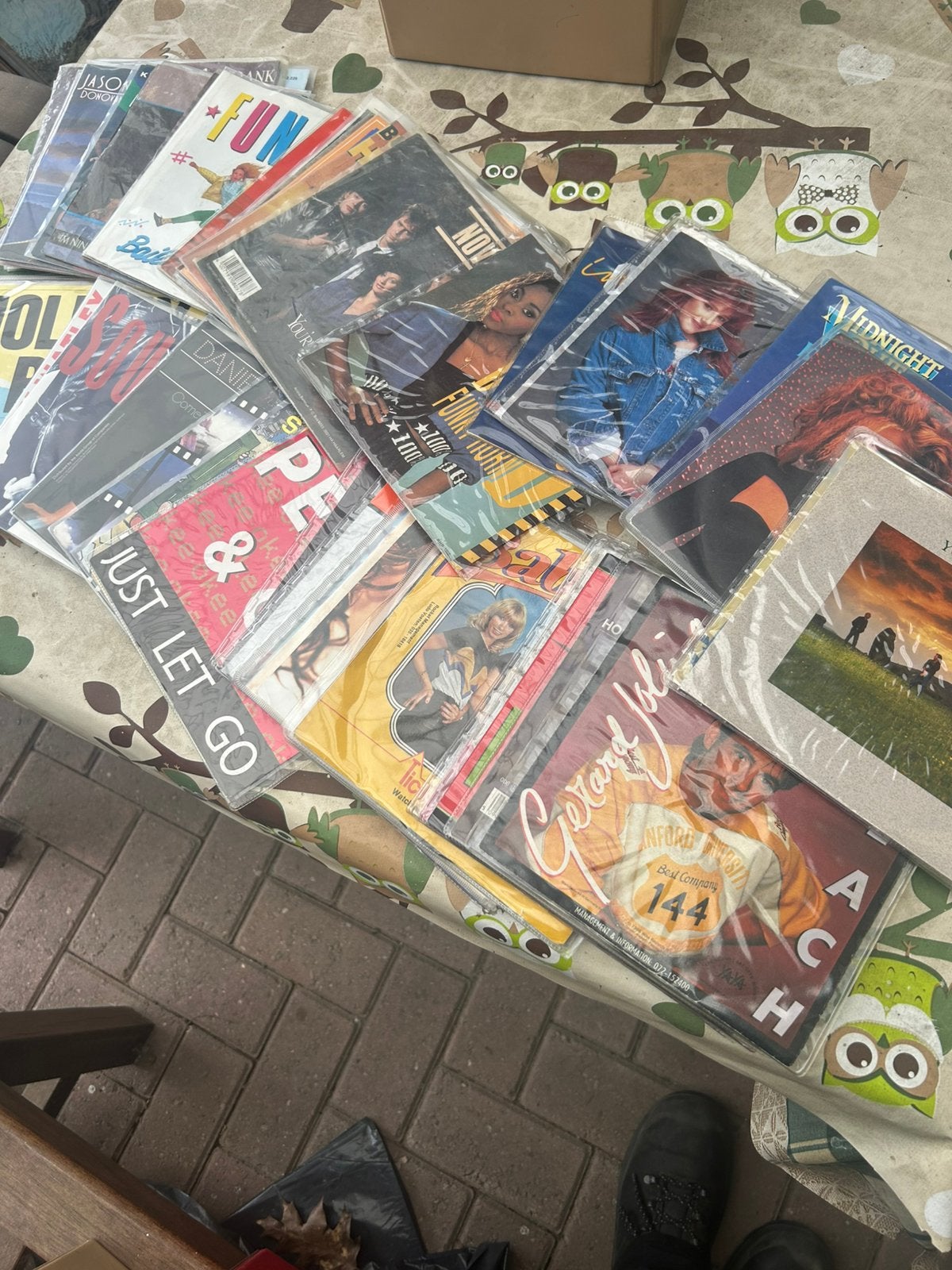 Verzameling singles +\- 400 stuks, Ophalen of Verzenden, Zo goed als nieuw, Pop