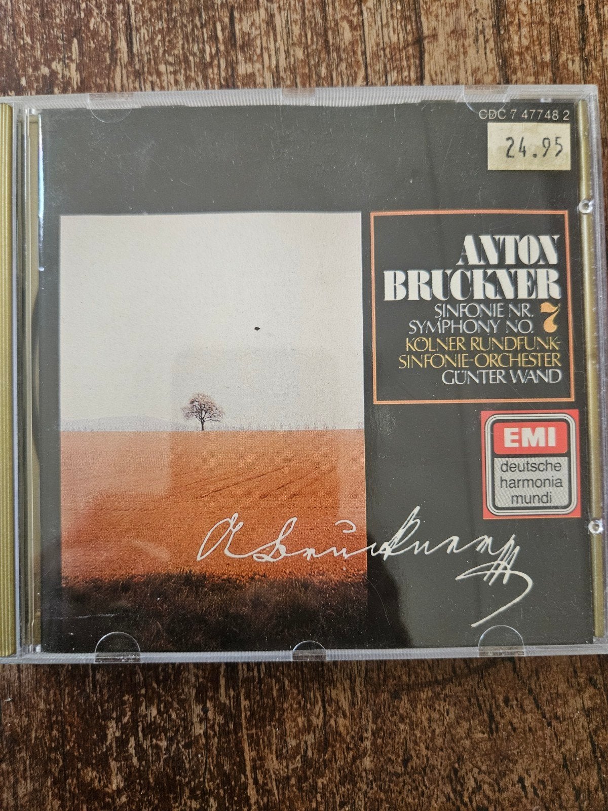 Anton Bruckner: Symfonie nr. 7 - Kölner Rundfunk-Sinfonie-Or, Cd's en Dvd's, Cd's | Klassiek, Ophalen of Verzenden, Romantiek