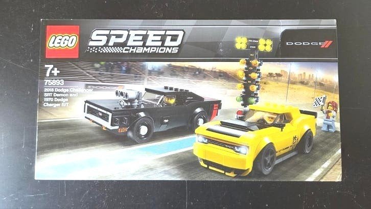 Lego Speed Champions 75893 Dodge 2018 1970 Dodge Sealed, Kinderen en Baby's, Speelgoed | Duplo en Lego, Lego, Nieuw, Complete set
