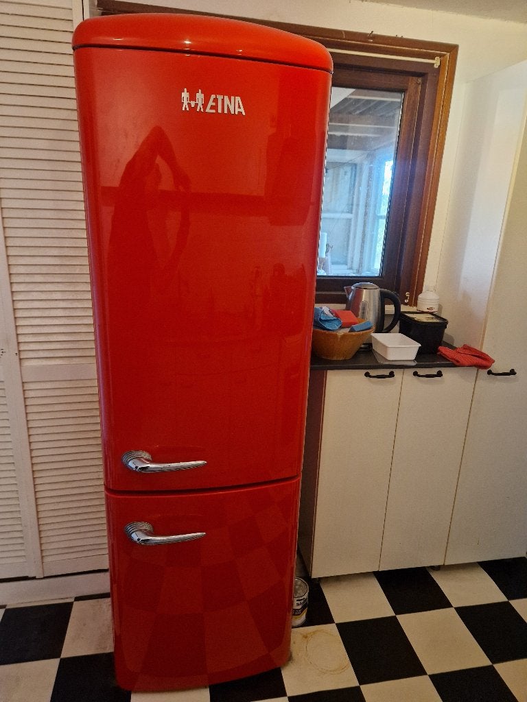 Retro Etna koelkast, Witgoed en Apparatuur, Koelkasten en IJskasten, Ophalen, Gebruikt, 200 liter of meer, 60 cm of meer