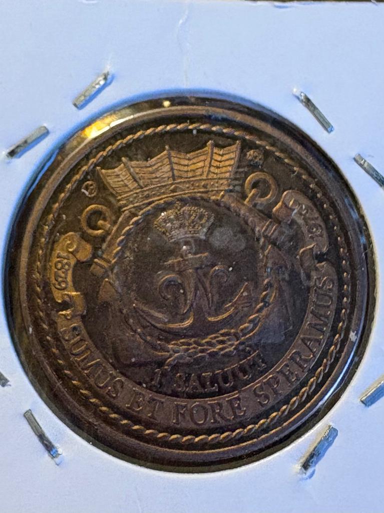1 Saluut 1979 : 100 jaar kon. Marine, Ophalen of Verzenden, Overige materialen, Nederland