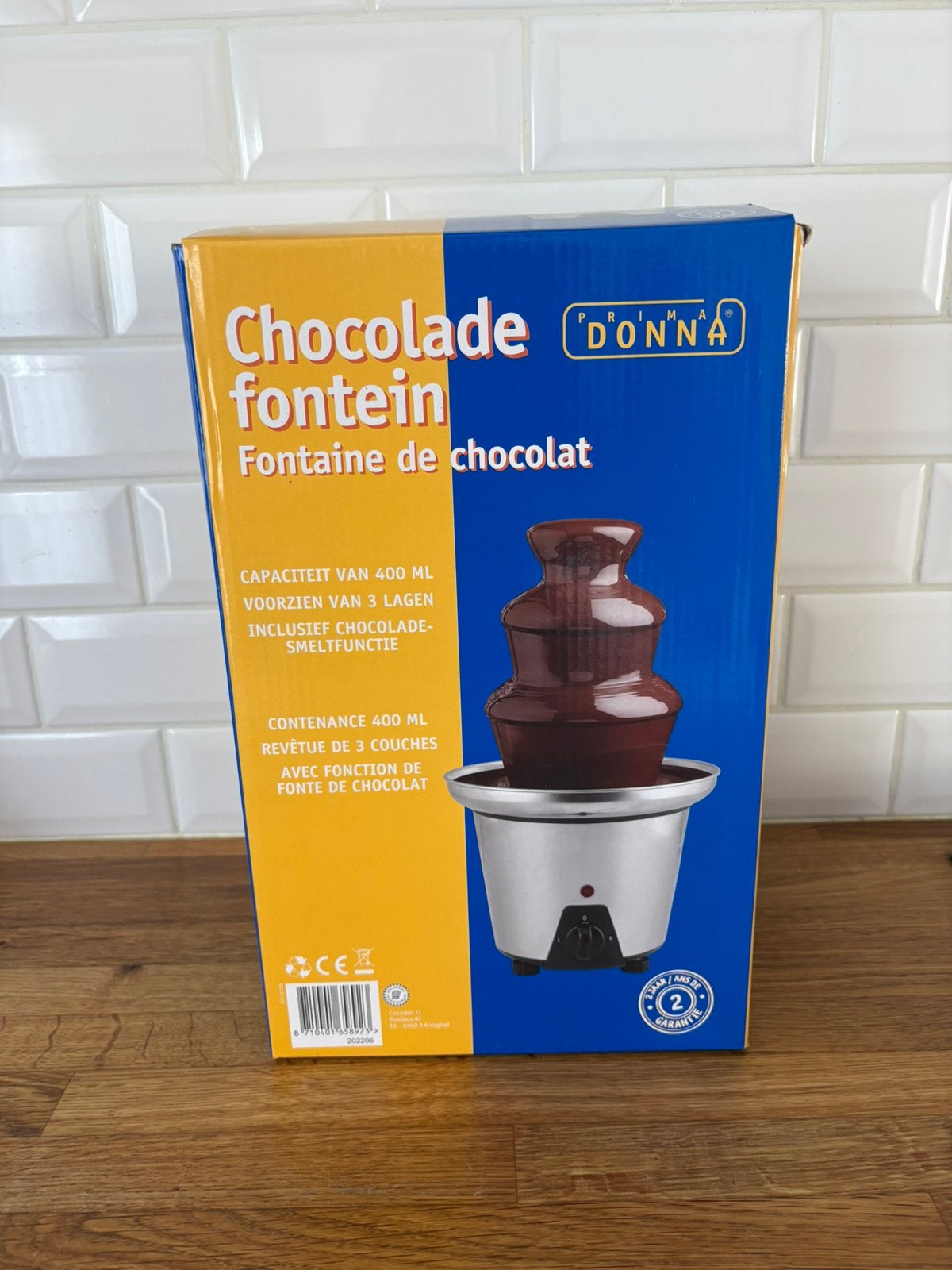 Prima Donna chocolade fontein! Nieuw!, Witgoed en Apparatuur, Ophalen of Verzenden, Nieuw