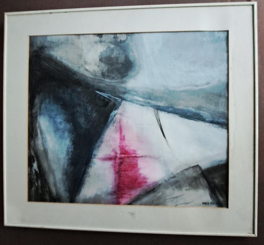 Nell Heins 1930 Prachtig abstract werk gesigneerd, Antiek en Kunst, Ophalen