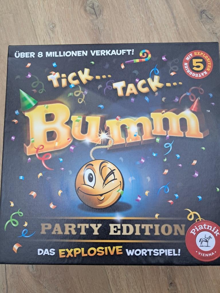 Bumm woordspel, Drie of vier spelers, Ophalen of Verzenden, Zo goed als nieuw, Piatnik