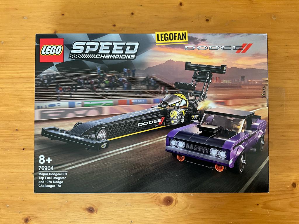 🆕 NIEUW: LEGO 76904 Mopar Dodge Dragster & 1970  Challenger, Kinderen en Baby's, Speelgoed | Duplo en Lego, Lego, Nieuw, Complete set