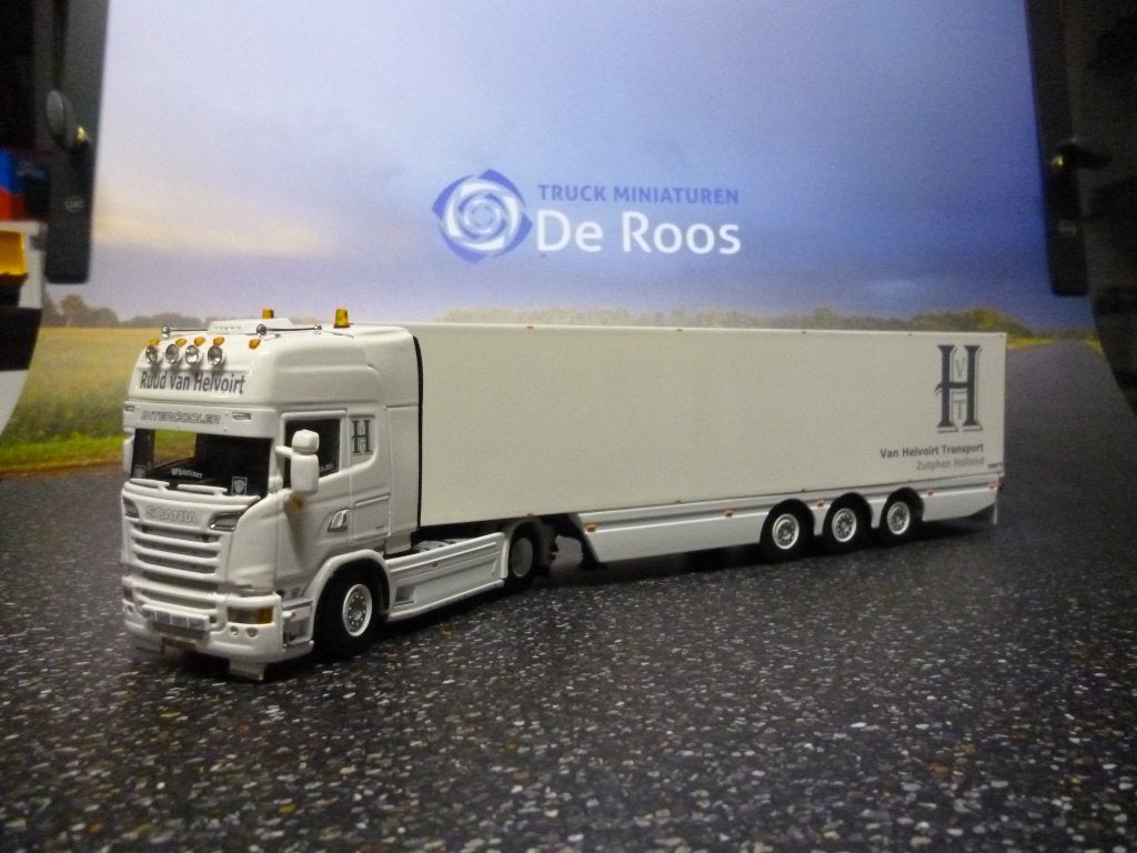 WSI Scania Van Helvoirt, Hobby en Vrije tijd, Modelauto's | 1:50, Ophalen of Verzenden, Nieuw, Bus of Vrachtwagen, Wsi
