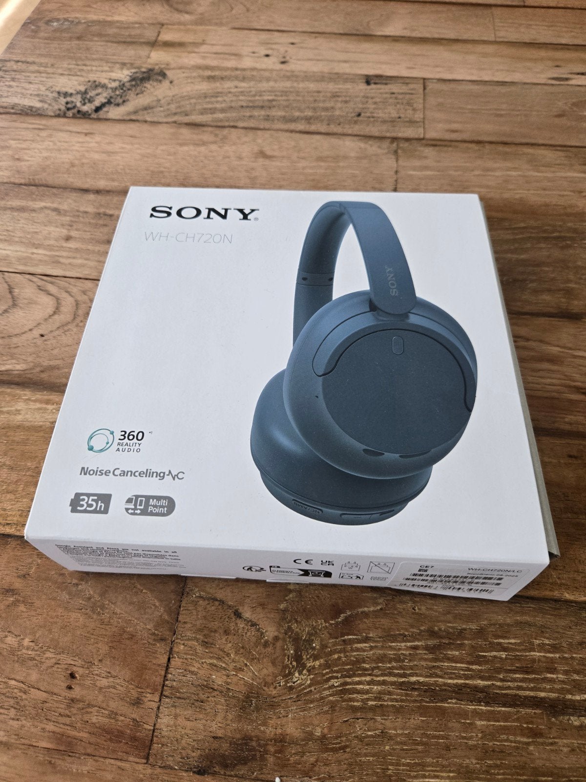 Sony WH-CH720N Noise Cancelling Koptelefoon - Nieuw, Ophalen of Verzenden