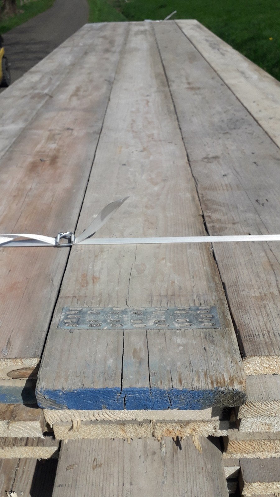 steigerplanken, Ophalen, 250 cm of meer, Planken