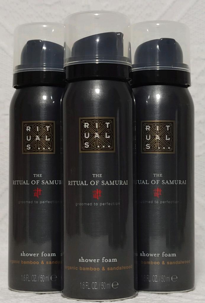 Rituals Samurai Shower Foam, Sieraden, Tassen en Uiterlijk, Uiterlijk | Lichaamsverzorging, Nieuw, Bad & Douche, Verzenden