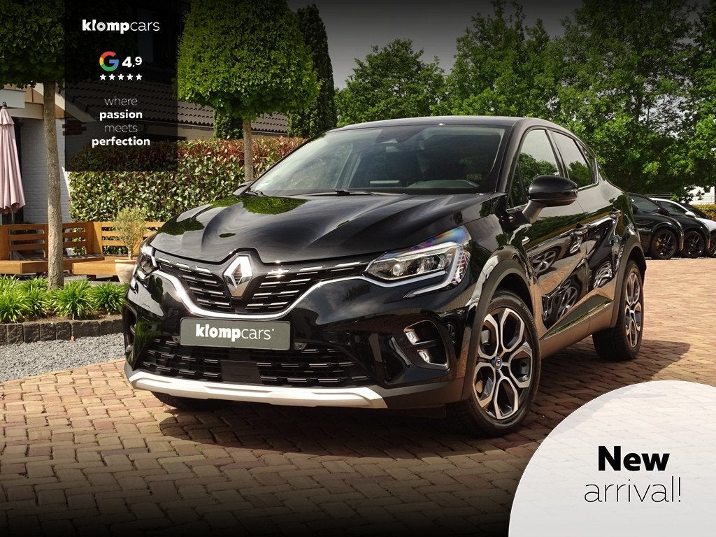 Renault Captur 1.6 E-Tech Plug-in Hybrid 160 Intens | Stuurv, Auto's, Renault, 4 cilinders, Zwart, Bedrijf, Hybride Elektrisch/Benzine