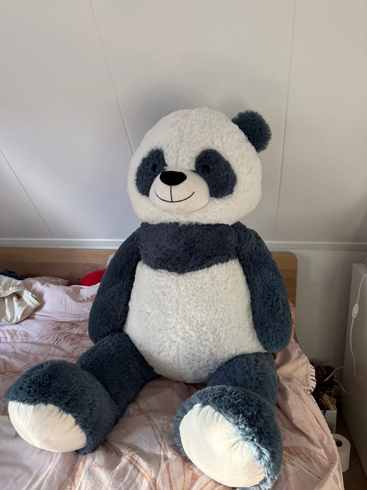 130 cm grote panda teddy beer, Ophalen, Zo goed als nieuw, Beer