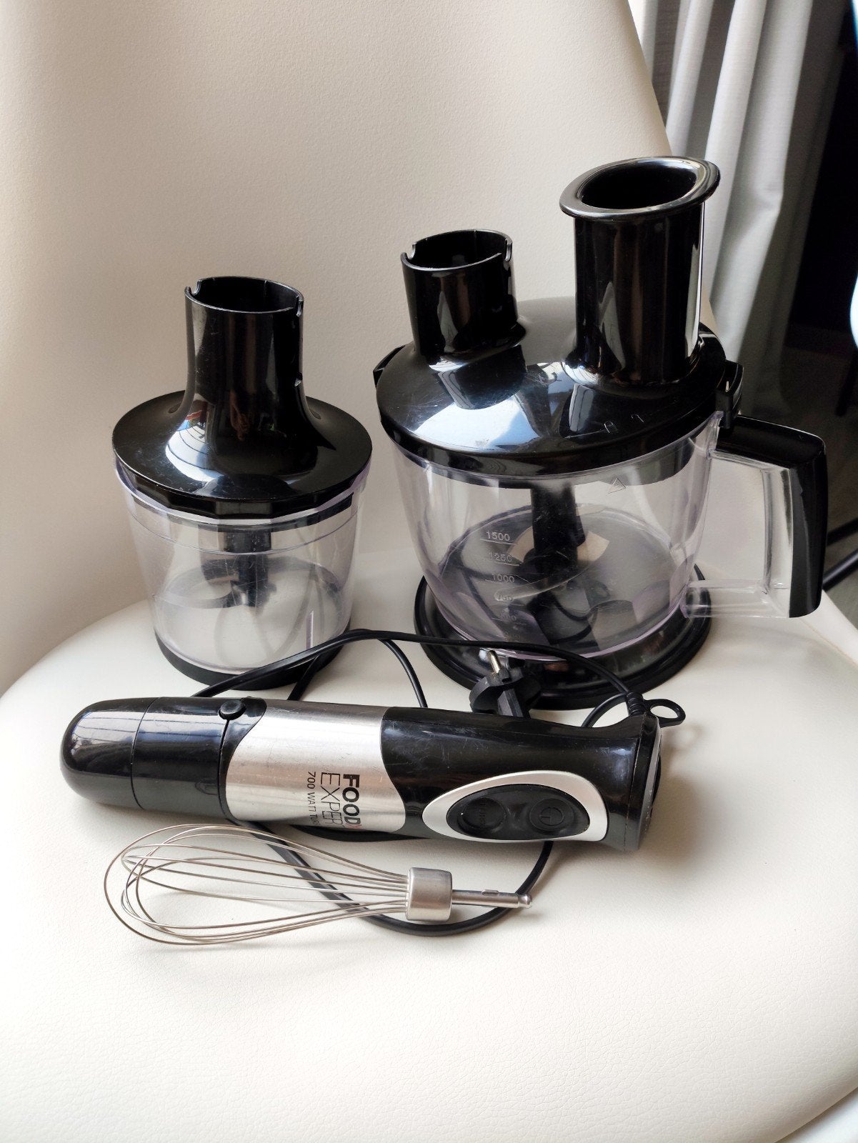 Hoffen Food Expert Staafmixer Set 700W (Onderdelen / Onvolle, Witgoed en Apparatuur, Keukenmixers, 1 tot 2 liter, Ophalen, Gebruikt