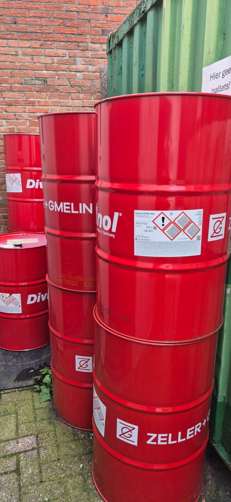 vuurkorf brandton 200liter vaten, Ophalen
